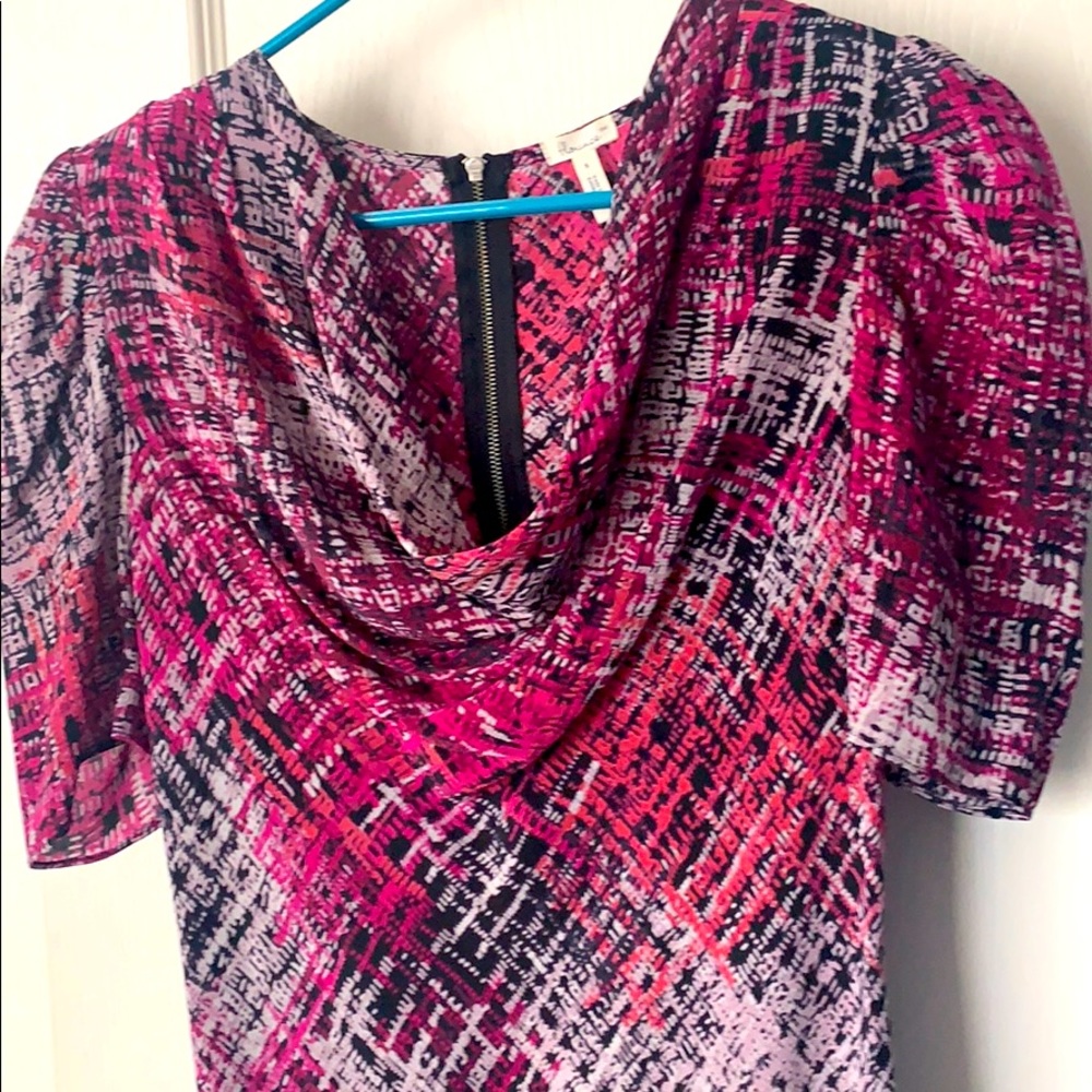 Funky print blouse